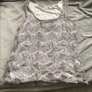 Banana Republic grey tank top
